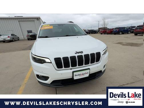 Bright White Clearcoat 2023 Jeep Cherokee Altitude