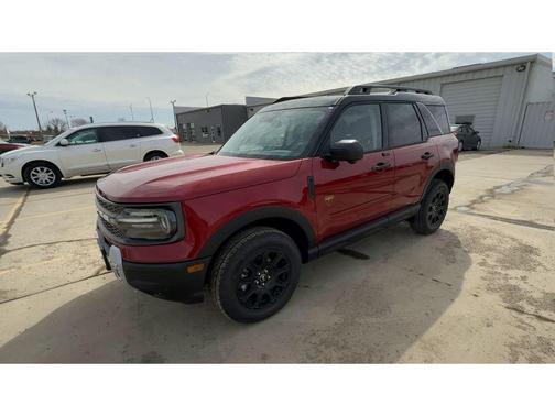 Ruby Red Metallic Tinted Clearcoat 2026 Ford Bronco Sport Badlands
