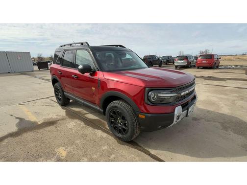 Ruby Red Metallic Tinted Clearcoat 2026 Ford Bronco Sport Badlands