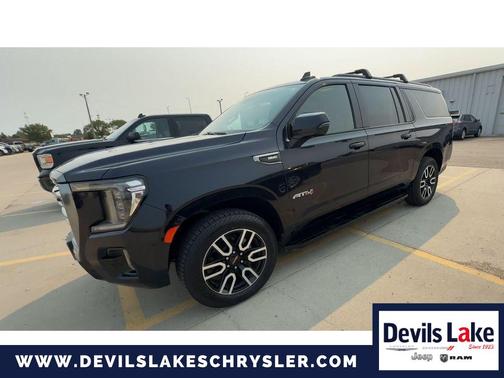 Midnight Blue Metallic 2021 GMC Yukon XL 4WD AT4