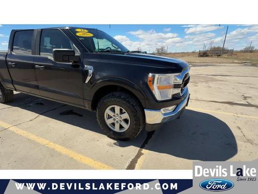 Agate Black Metallic 2022 Ford F-150 XLT