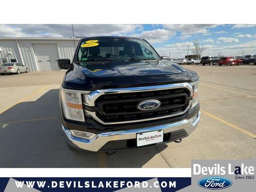 Agate Black Metallic 2022 Ford F-150 XLT