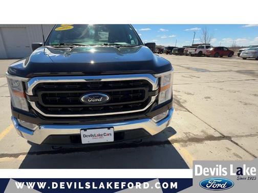 Agate Black Metallic 2022 Ford F-150 XLT