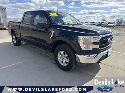 Agate Black Metallic 2022 Ford F-150 XLT