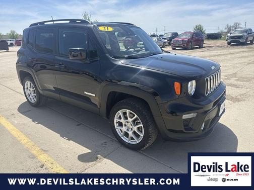 Black Clearcoat 2021 Jeep Renegade Latitude