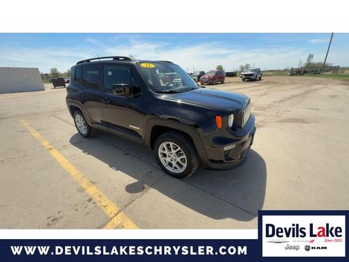 Black Clearcoat 2021 Jeep Renegade Latitude