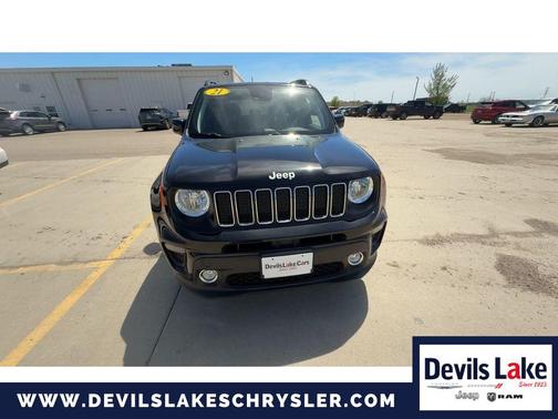 Black Clearcoat 2021 Jeep Renegade Latitude