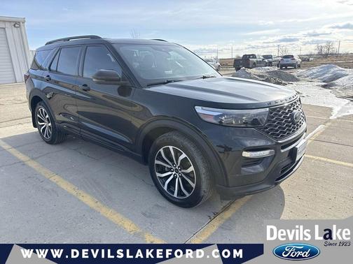Agate Black Metallic 2020 Ford Explorer ST