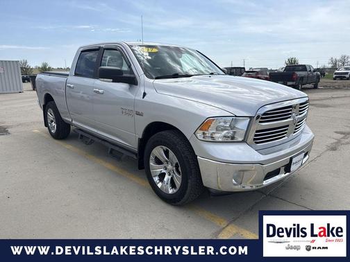 Bright Silver Metallic Clearcoat 2017 RAM 1500 Big Horn