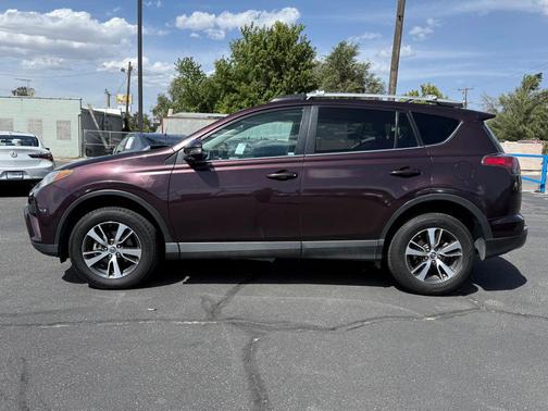 Burgundy 2017 Toyota RAV4 XLE
