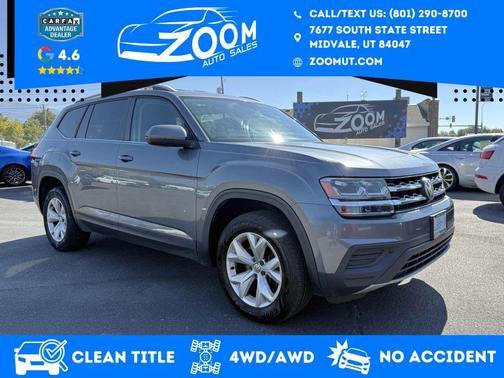 2019 Volkswagen Atlas 3.6L S