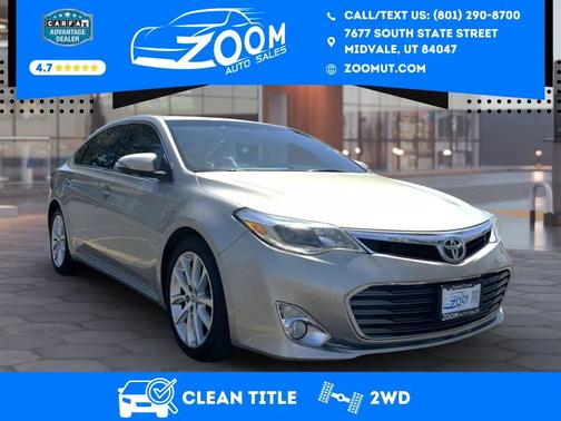 Gold 2013 Toyota Avalon Limited