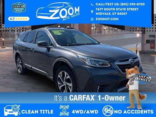 Gray 2020 Subaru Outback Limited