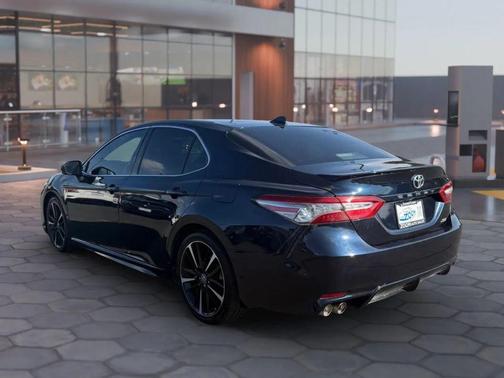 Blue 2019 Toyota Camry XSE