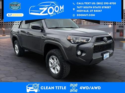 Magnetic Gray Metallic 2014 Toyota 4Runner SR5