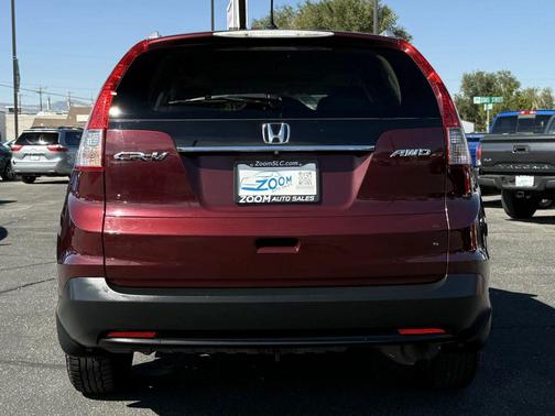 Burgundy 2013 Honda CR-V EX-L