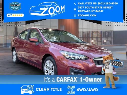 2018 Subaru Impreza 2.0i Premium