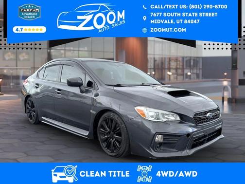 Dark Gray Metallic 2018 Subaru WRX Base