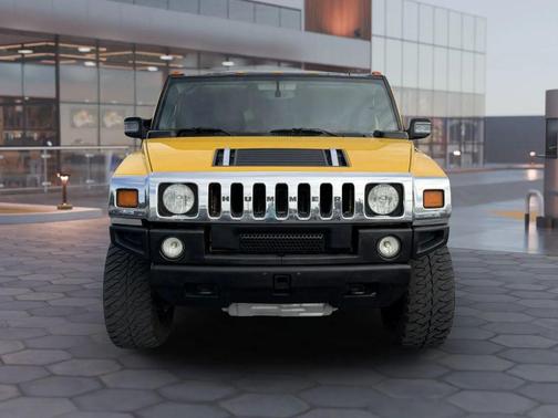 Yellow 2006 Hummer H2 Base