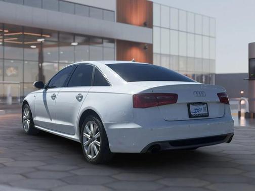 White 2015 Audi A6 3.0T Premium Plus
