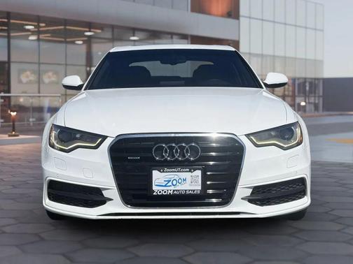 White 2015 Audi A6 3.0T Premium Plus