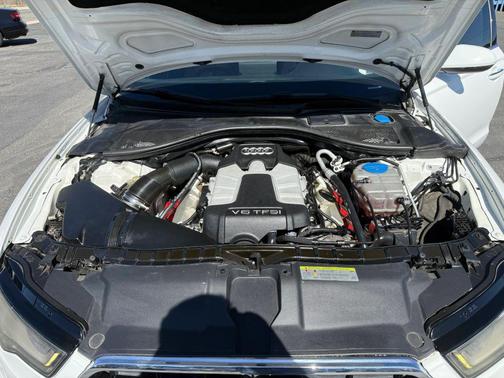 White 2015 Audi A6 3.0T Premium Plus