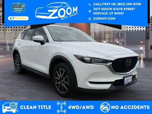 Snowflake White Pearl Mica 2018 Mazda CX-5 Touring