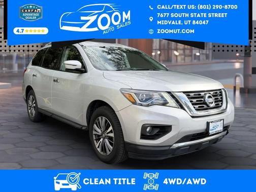 Brilliant Silver Metallic 2019 Nissan Pathfinder SV