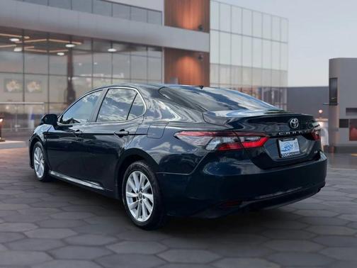 Galactic Aqua Mica 2021 Toyota Camry LE