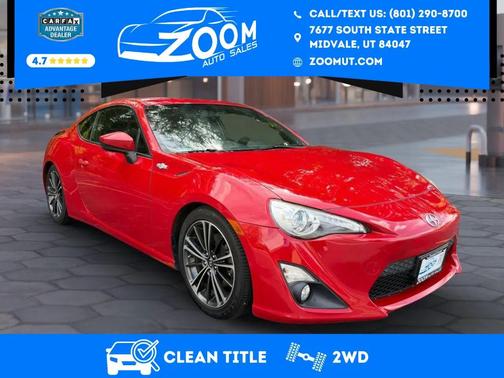 Red 2014 Scion FR-S Monogram