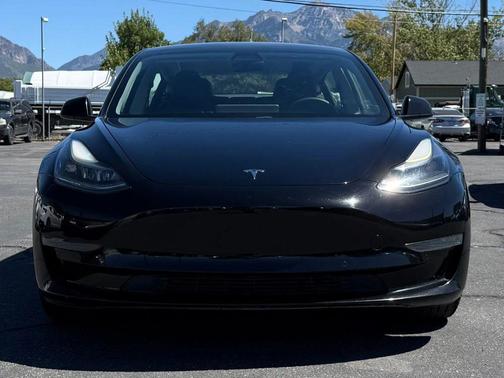 Solid Black 2021 Tesla Model 3 Standard Range Plus