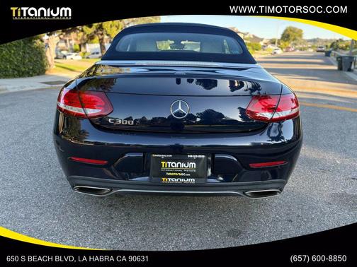 2017 Mercedes-Benz C-Class C 300 Cabriolet 2D