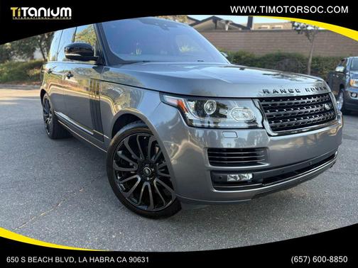 2017 Land Rover Range Rover 3.0L Turbocharged Diesel HSE Td6