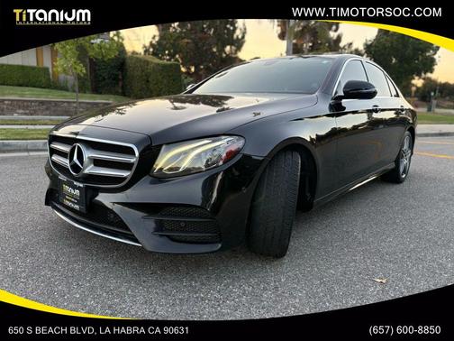 2018 Mercedes-Benz E-Class E 300 Sedan 4D