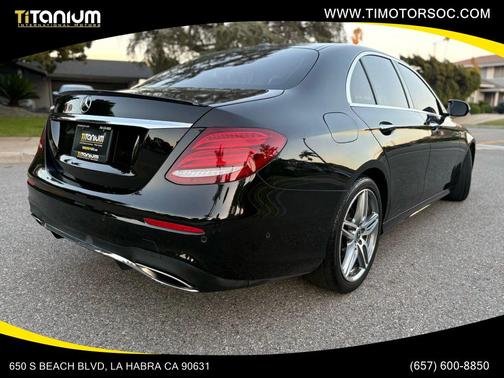 2018 Mercedes-Benz E-Class E 300 Sedan 4D