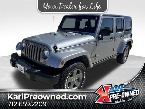 Billet Silver Metallic Clearcoat 2015 Jeep Wrangler Unlimited Freedom Edition