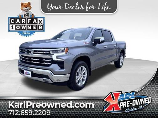 Sterling Gray Metallic 2024 Chevrolet Silverado 1500 LTZ