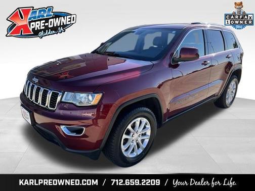 Velvet Red Pearlcoat 2021 Jeep Grand Cherokee Laredo