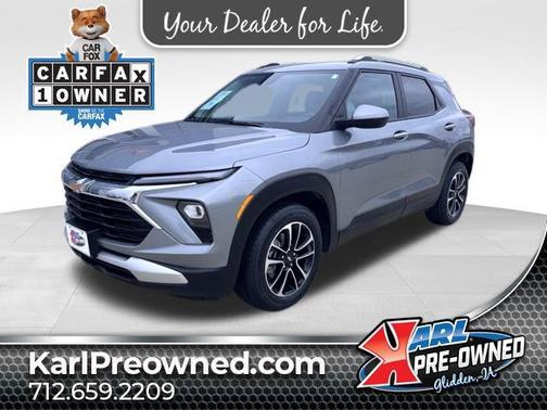 Sterling Gray Metallic 2024 Chevrolet Trailblazer LT