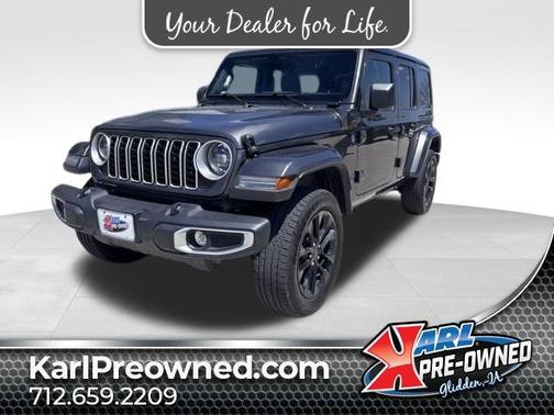 Granite Crystal Metallic Clearcoat 2025 Jeep Wrangler 4xe Sahara