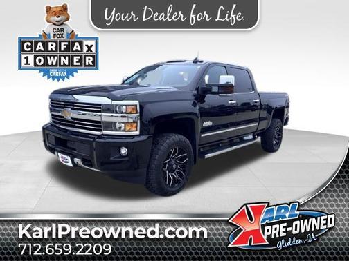 Black 2016 Chevrolet Silverado 2500 High Country