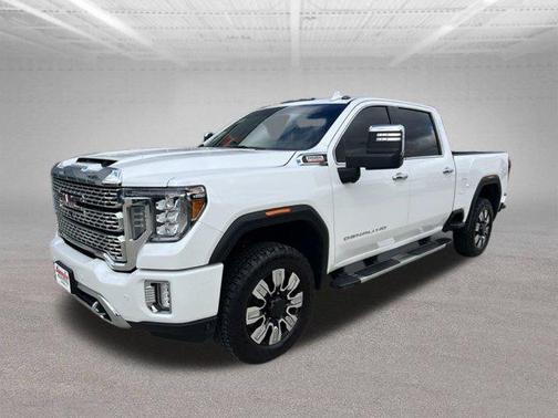 White Frost Tricoat 2020 GMC Sierra 2500 Denali