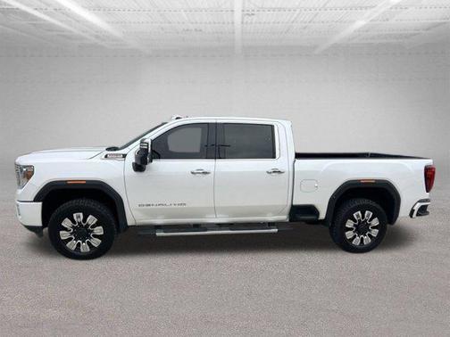 White Frost Tricoat 2020 GMC Sierra 2500 Denali