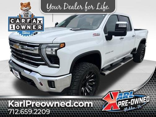 Summit White 2024 Chevrolet Silverado 2500 LTZ