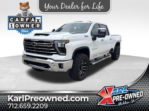 Summit White 2024 Chevrolet Silverado 2500 LTZ
