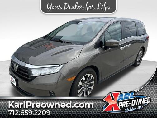 Gray 2022 Honda Odyssey EX-L