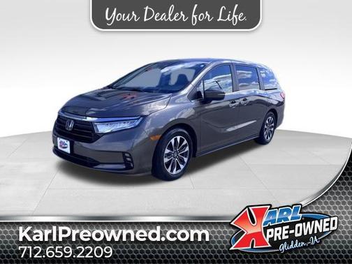 Gray 2022 Honda Odyssey EX-L