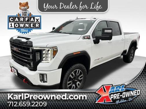 Summit White 2022 GMC Sierra 2500 AT4