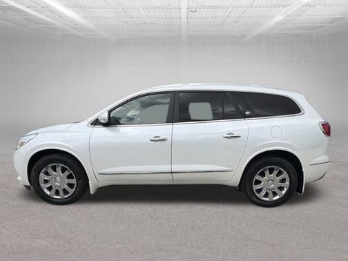 White Frost Tricoat 2017 Buick Enclave Premium