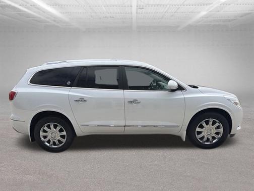 White Frost Tricoat 2017 Buick Enclave Premium